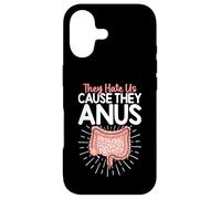 Carcasa para iPhone 17 Ellos Nos odian Porque no Somos Nosotros Divertido Juego de Palabras Broma