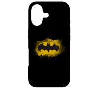 Carcasa para iPhone 17 Emblema de Noche de héroe Amarillo con Logotipo de Batman