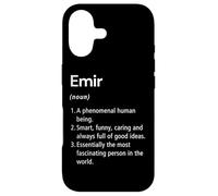 Carcasa para iPhone 17 Emir Definición de Nombre Diccionario Divertido