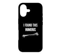Carcasa para iPhone 17 Encontré Este húmero Divertido Enfermera Médico Médico Humor óseo