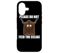 Carcasa para iPhone 17 Enfermedad celíaca Gracioso, por Favor, no alimente al celíaco