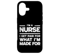 Carcasa para iPhone 17 Enfermera pagada por mi vocación y Amor Apasionado mi Trabajo