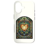 Carcasa para iPhone 17 Enfermera pediátrica Pequeños Pacientes Grandes Milagros Vidrieras