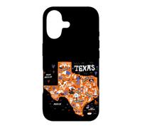 Carcasa para iPhone 17 Enjoy Wear Cool Texas Map tee Shirts, Wild Texas USA