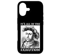 Carcasa para iPhone 17 Enrique VIII Octavo - Cita Divertida de la Historia Inglesa