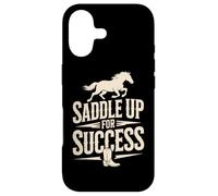 Carcasa para iPhone 17 Entrenamiento de Caballos Saddle Up For Success