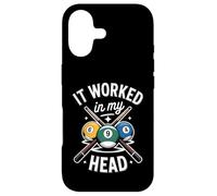 Carcasa para iPhone 17 Es Curioso Que se me Haya Pasado por la Cabeza Decir Billar Cue