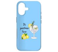 Carcasa para iPhone 17 Es Gin & Tonic Time Beber Licor Beber Regalo Divertido