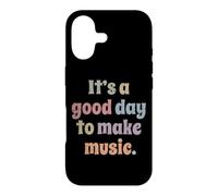 Carcasa para iPhone 17 Es un Buen día para Hacer música músico Maestro de Banda, música