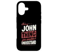 Carcasa para iPhone 17 Es una Cosa de John Que no entenderías el Nombre