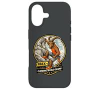 Carcasa para iPhone 17 Escalada Deportiva Vintage, Alpine-Ibex, Escalada