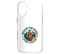Carcasa para iPhone 17 Escape The Noise Find Peace Naturaleza Aventura Diseño