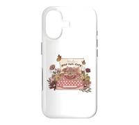 Carcasa para iPhone 17 Escribe Tus propias Historias Máquina de Escribir Floral Escritor Autor