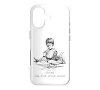 Carcasa para iPhone 17 Escritor procrastinador Autor Editor Mujeres literarias Divertidas