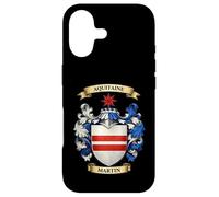Carcasa para iPhone 17 Escudo de Armas de la Familia Martin e Historia de Apellidos