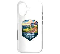 Carcasa para iPhone 17 Escudo de la Carretera panorámica Nacional de la autopista Beartooth