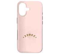 Carcasa para iPhone 17 Esoteric Minimalist Moon Phases - Abstract Pink Moon Phases