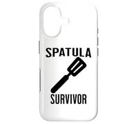 Carcasa para iPhone 17 ESPÁTULA SUPERVIVIENTE Divertido Familia Madre Niños Retro