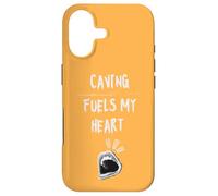 Carcasa para iPhone 17 Espeleología alimenta mi corazón Cave Explorer Espeleología Pasatiempo