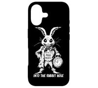 Carcasa para iPhone 17 Espeluznante Conejo Blanco en País de Las Maravillas Horror