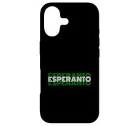 Carcasa para iPhone 17 Esperanto - Diseño de Texto de lenguaje de Estilo Retro de los años 70