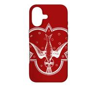Carcasa para iPhone 17 Espíritu Santo Paloma Lenguas de Fuego Símbolos Católicos