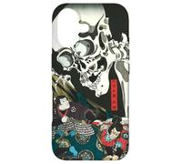 Carcasa para iPhone 17 Esqueleto Espectro Utagawa Kuniyoshi Arte japonés Halloween