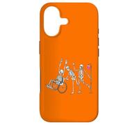 Carcasa para iPhone 17 Esqueletos de Enfermera Funny Halloween Healthcare CNA Medical Crew