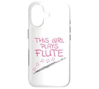 Carcasa para iPhone 17 Esta Chica Toca la Flauta, flautista músico de Viento