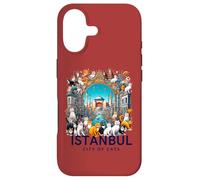 Carcasa para iPhone 17 Estambul - City of Cats: Arte Turco