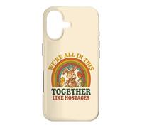 Carcasa para iPhone 17 Estamos Todos Juntos como rehenes Bunny Birds Retro 2