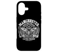 Carcasa para iPhone 17 Estampado Blanco Envejecido con Abejas de Manchester, Inglaterra, Reino Unido, Desde el 79 d.C.