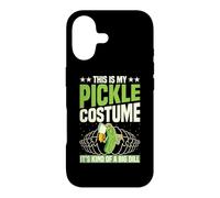 Carcasa para iPhone 17 Este es mi Disfraz de pepinillo Disfraz de eneldo de Comida de Halloween