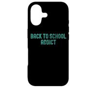 Carcasa para iPhone 17 Estilo Divertido para Adictos al Regreso a Clases