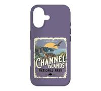 Carcasa para iPhone 17 Estilo Vintage de póster de Viaje al Parque Nacional de Las Islas del Canal