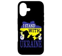 Carcasa para iPhone 17 Estoy con Ucrania - Love Stop War - Ucrania Mapa
