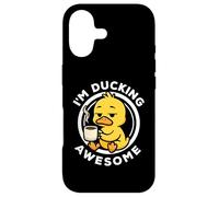 Carcasa para iPhone 17 Estoy Ducking Awesome I Love Duck Lovers Pato de Goma Divertido