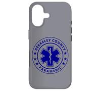 Carcasa para iPhone 17 Estrella de la Vida paramédico del Condado de Berkeley SC Carolina del Sur EMT