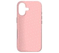 Carcasa para iPhone 17 Estuche Boho Tiny Pale Rose con Lunares para un Lindo Estilo