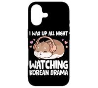 Carcasa para iPhone 17 Estuve Despierto Toda la Noche Viendo Drama Coreano Divertido Amante del K-Drama