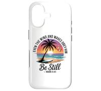 Carcasa para iPhone 17 Even The Wind and The Waves Obey Him Mark 4:41 Christian
