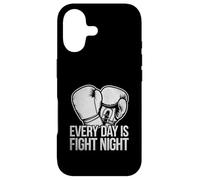Carcasa para iPhone 17 Every Day Is Fight Night Boxer Deportes Fuerza Gimnasio Boxeo