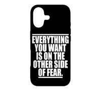 Carcasa para iPhone 17 Everything You Want Is On The Other Side of Fear