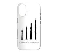 Carcasa para iPhone 17 Evolution of Woodwinds Música Schalmei Dulzian Hautbois Oboe