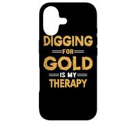 Carcasa para iPhone 17 Excavación de Oro Minería Minero de Oro Goldmine Gold Panning