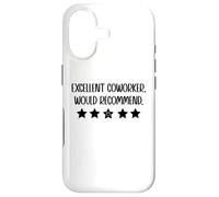 Carcasa para iPhone 17 Excellent Coworker Would Recommend Job Coworker Leaving Work