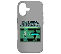 Carcasa para iPhone 17 Expecting Dad Gamer New Boss Sleep Schedule