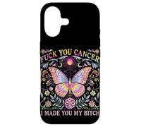 Carcasa para iPhone 17 F You Cancer I Made You My B Funny Support Design
