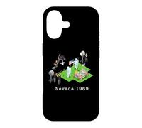 Carcasa para iPhone 17 Falso Aterrizaje Lunar Disparar Nevada Área 51 engaño
