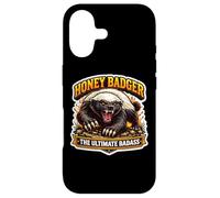 Carcasa para iPhone 17 Fan de Honey Badger: The Ultimate Badass, Genial y Amante de los Animales